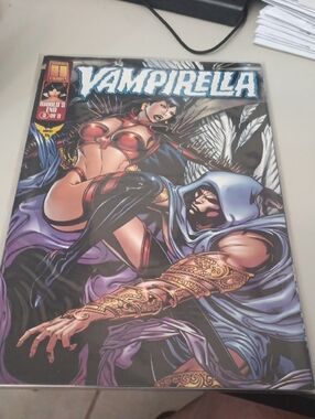 Vampirella- Cover (Black, Red, Purple)